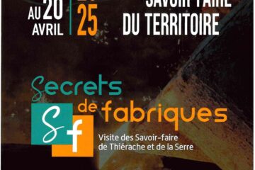 Affiche pour la manifestation organisée par la METS "secrets de fabriques"